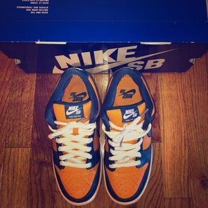 nike sb dunk sunset french blue